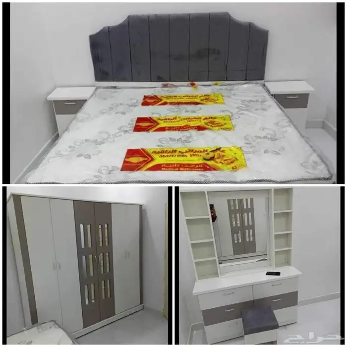 غرف نوم جديدة توصيل تركيب مجانا 17