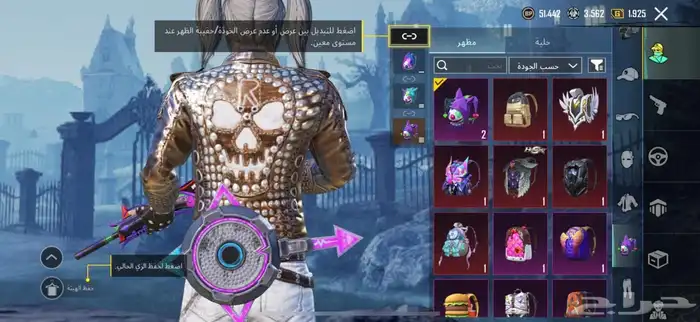 للبيع حساب ببجي 13