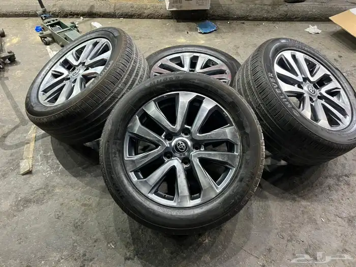 جنوط جيب لاند كروزر 2019 مع كفرات صيني 285.50.20 ت24 5