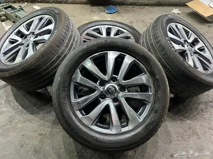 جنوط جيب لاند كروزر 2019 مع كفرات صيني 285.50.20 ت24 1