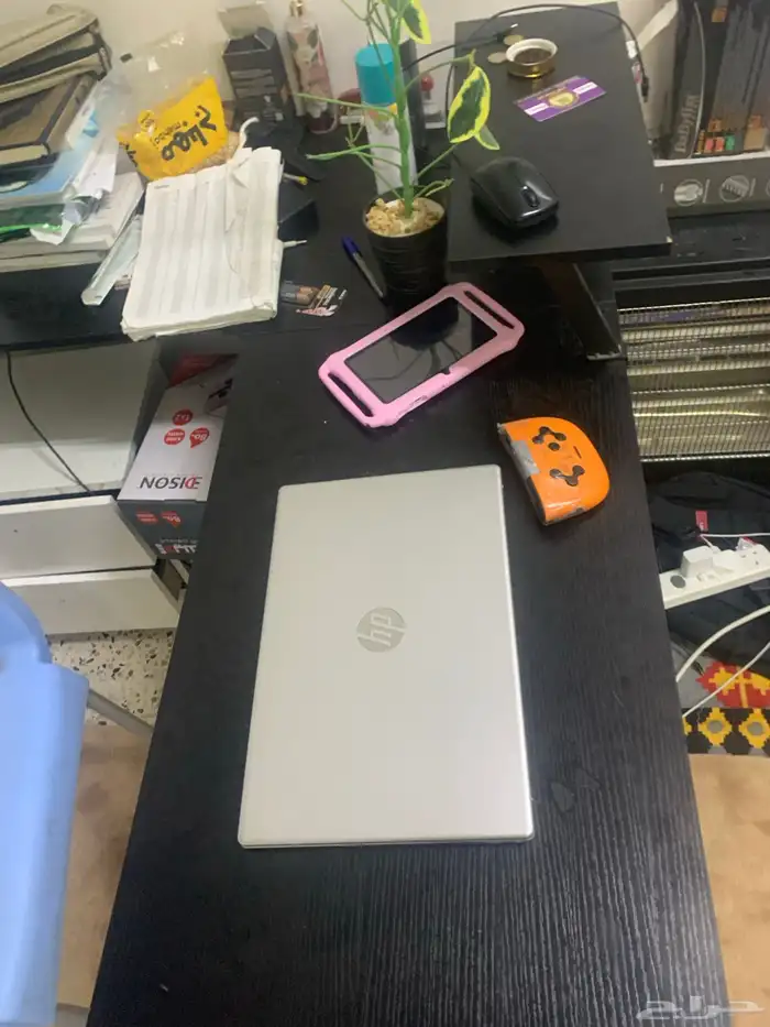 صحن دش مع العدسة والسلك ومكتب اثاث للشغل 0