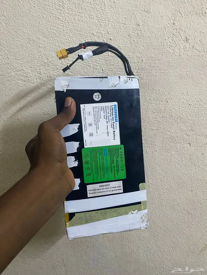 بطارية سكوتر 48 فولت للبيع للحاجه نظيفه ولا فيها اي عيب 4