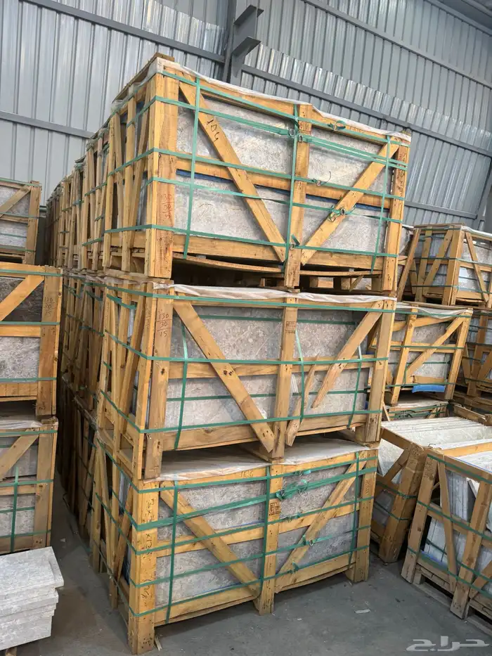 رخام تندرا التركي النخب الاول ألواح و درج و استندرات 4