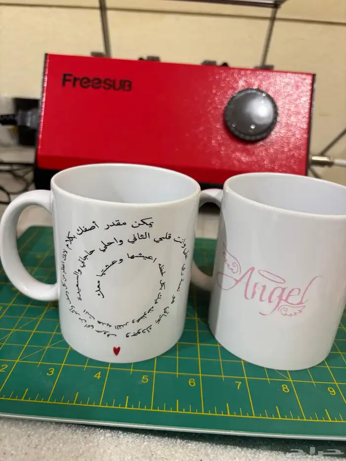 الطباعه على الاكواب 2