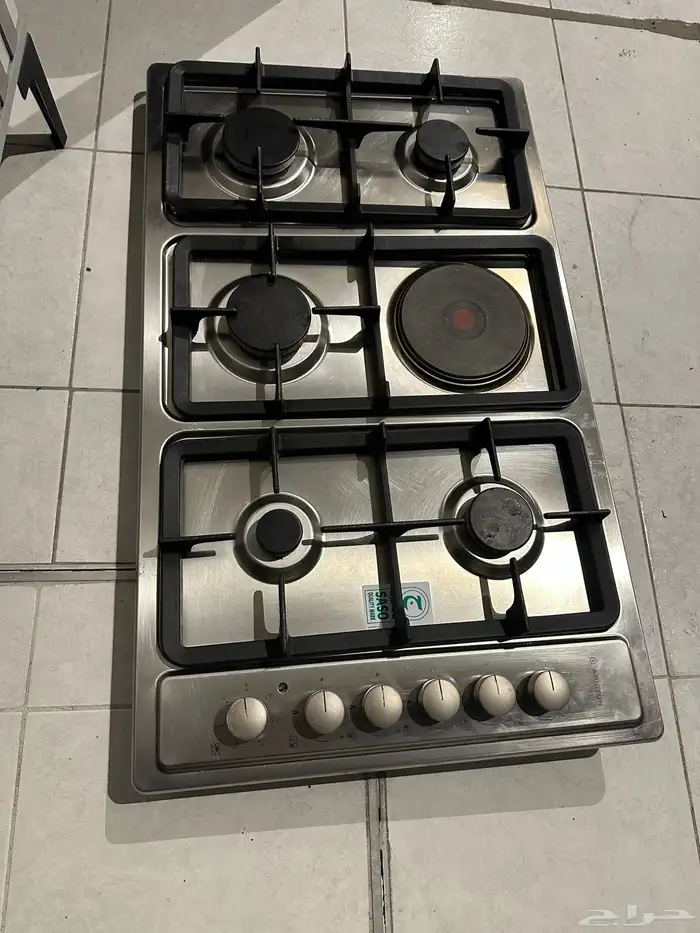 قز ارستون 6 شمعات 5 غاز 1 كهرباء 2