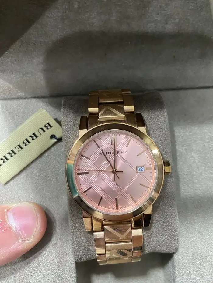 ساعة BURBERRY بربري نسائية اصلية 0