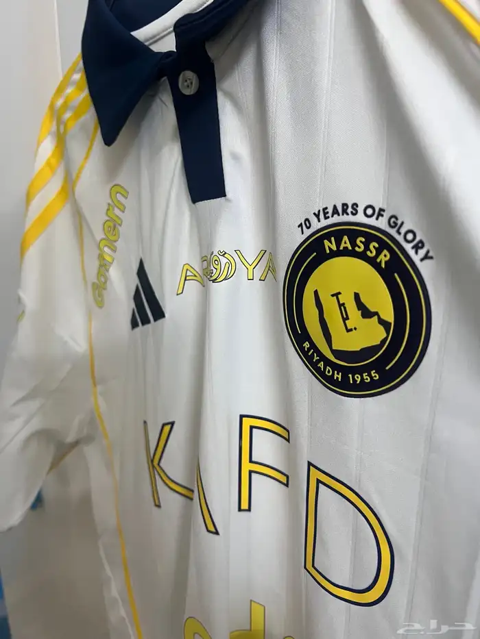 تيشيرتات النصر 2025 اساسي والبديل نسخه الاعبين 6