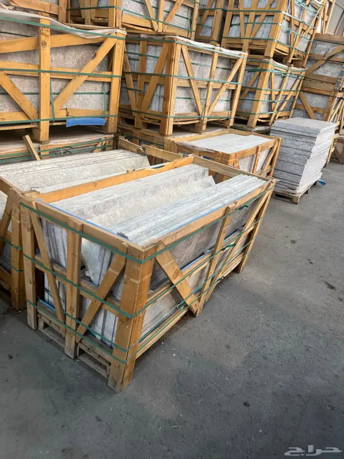 رخام تندرا التركي النخب الاول ألواح و درج و استندرات 7