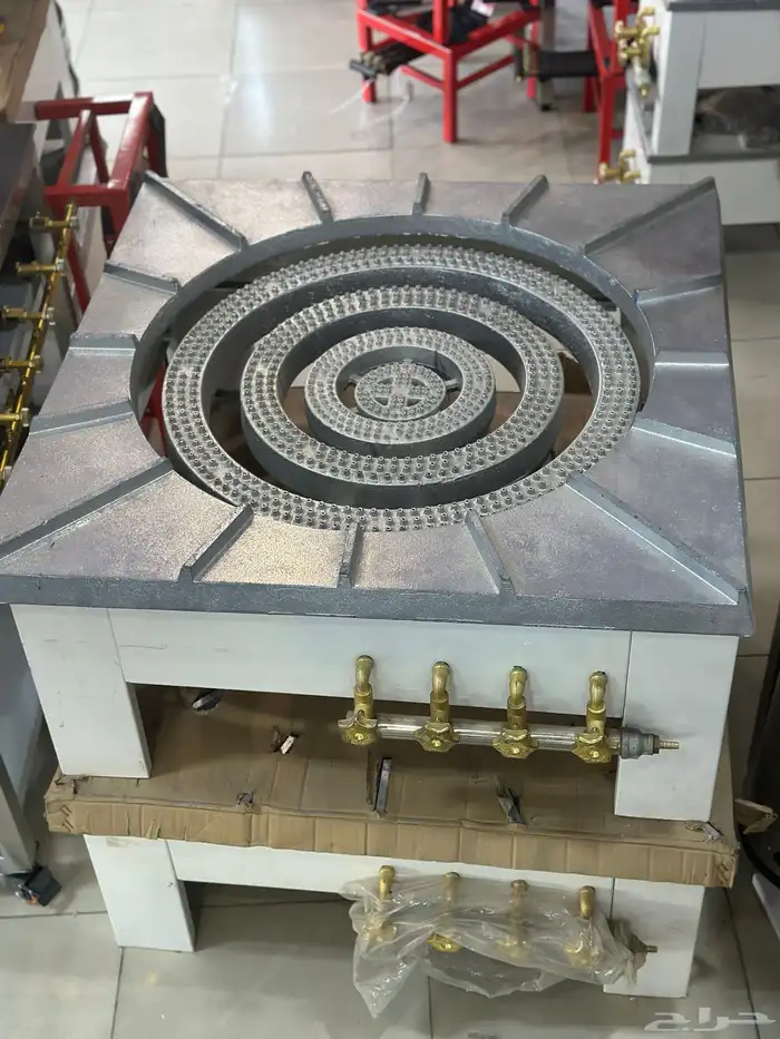 سخان ادمات عيون غاز طاولة استيل طاولة الجره فول معدات كا 4