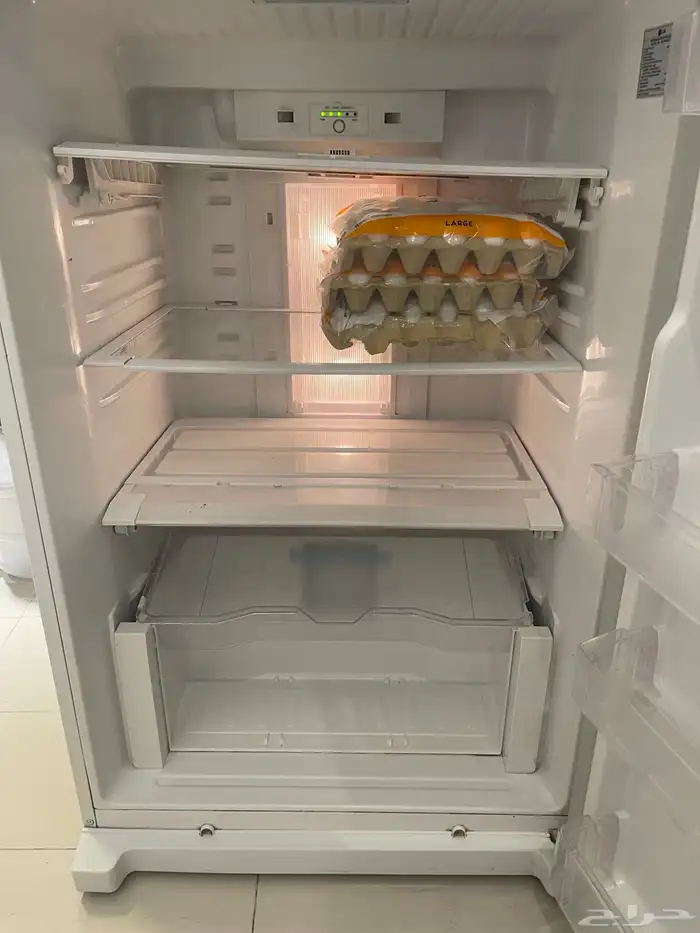 ثلاجة ال جي نظيفه وتبريد ممتاز نشاف شبه جديد امريكي مائة با 3