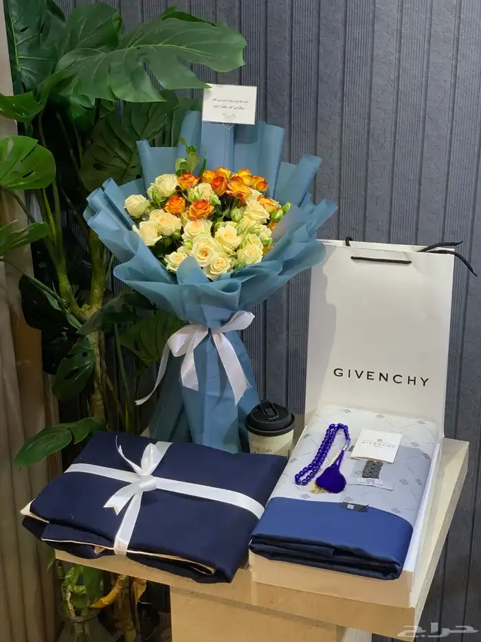 هدايا شتويه قماش شتوي  سديريه  سبحه وباقه 0