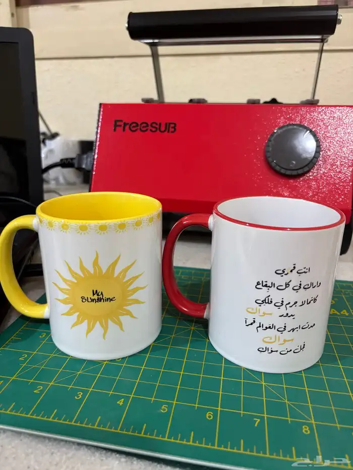 الطباعه على الاكواب 4