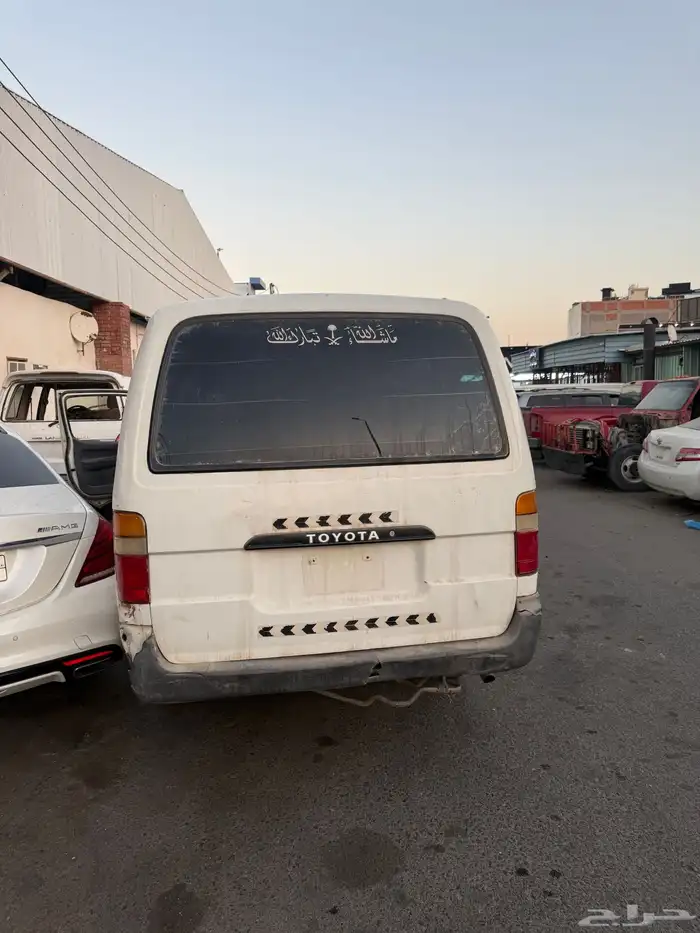للبيع تويوتا هايس 1998 شغال شرط مسقط 4