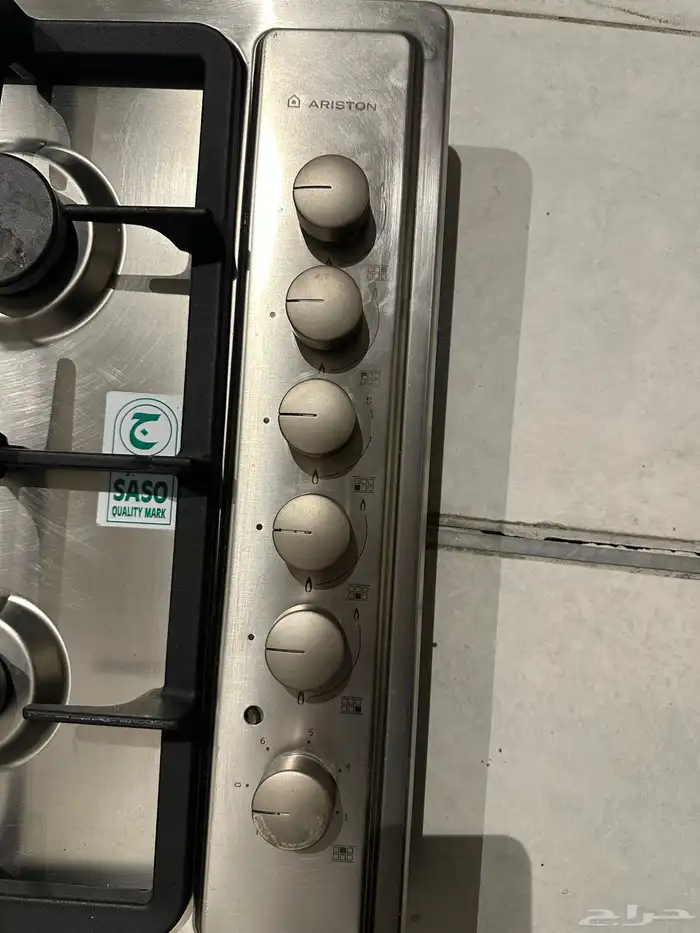 قز ارستون 6 شمعات 5 غاز 1 كهرباء 1