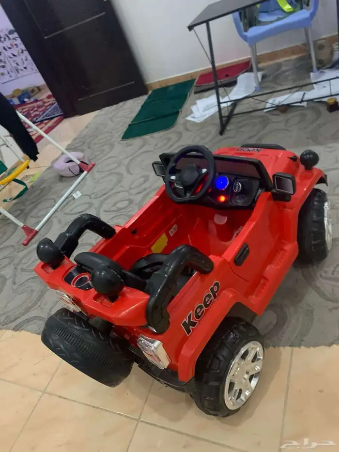 مكيف مع سيارة اطفال كهربائية وسيكل اطفال 0