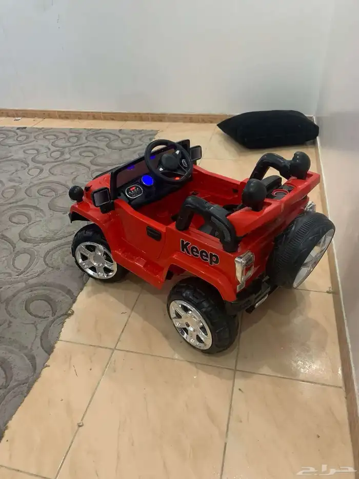 مكيف مع سيارة اطفال كهربائية وسيكل اطفال 1