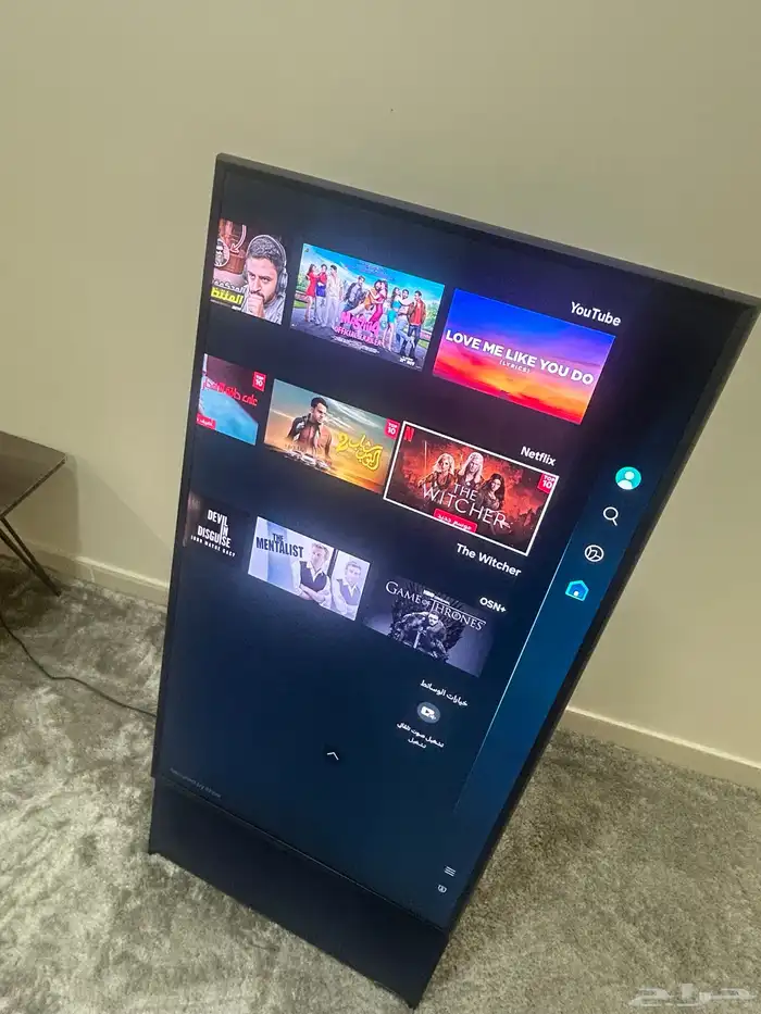 شاشة سامسونج The Sero QLED 43 2