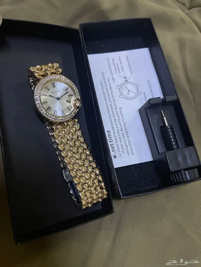 ساعة يد نسائية مقاومة للماء جديدة للبيع 4