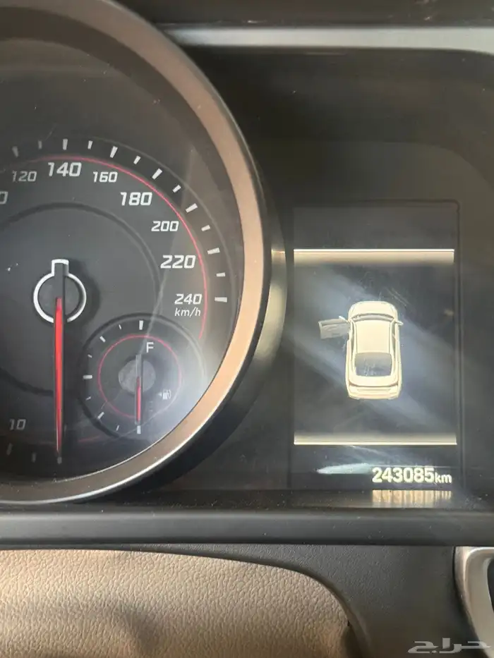 النترا 2022 مركبه عليه جنوط سمارات وشاشه وكاميره 5