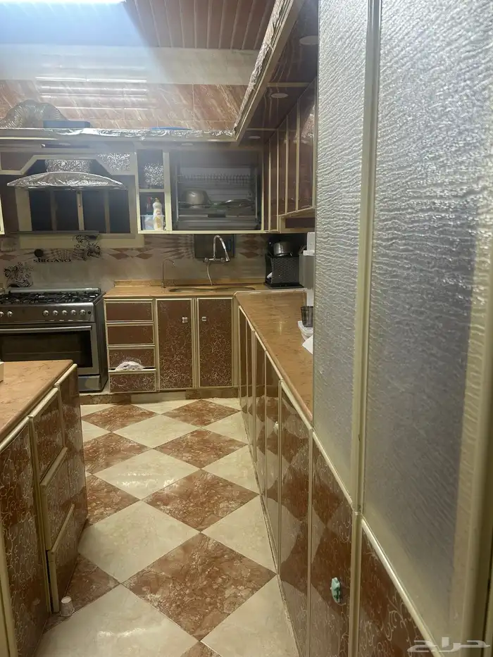 مطبخ البيع نظيف معه افران 0