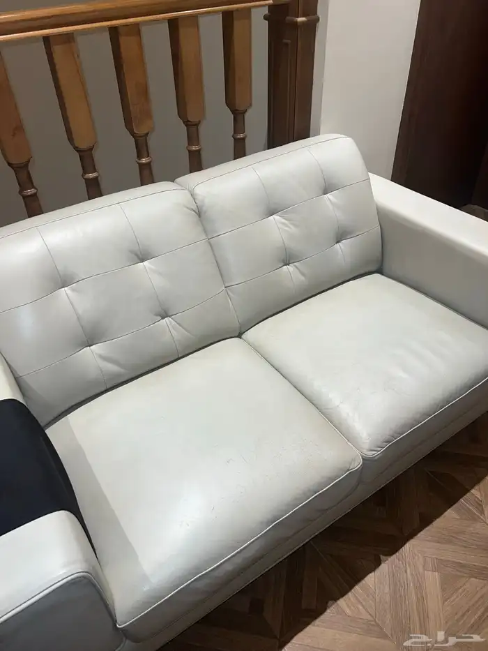 كنب جلد استعمال نظيف سعر رمزي 3