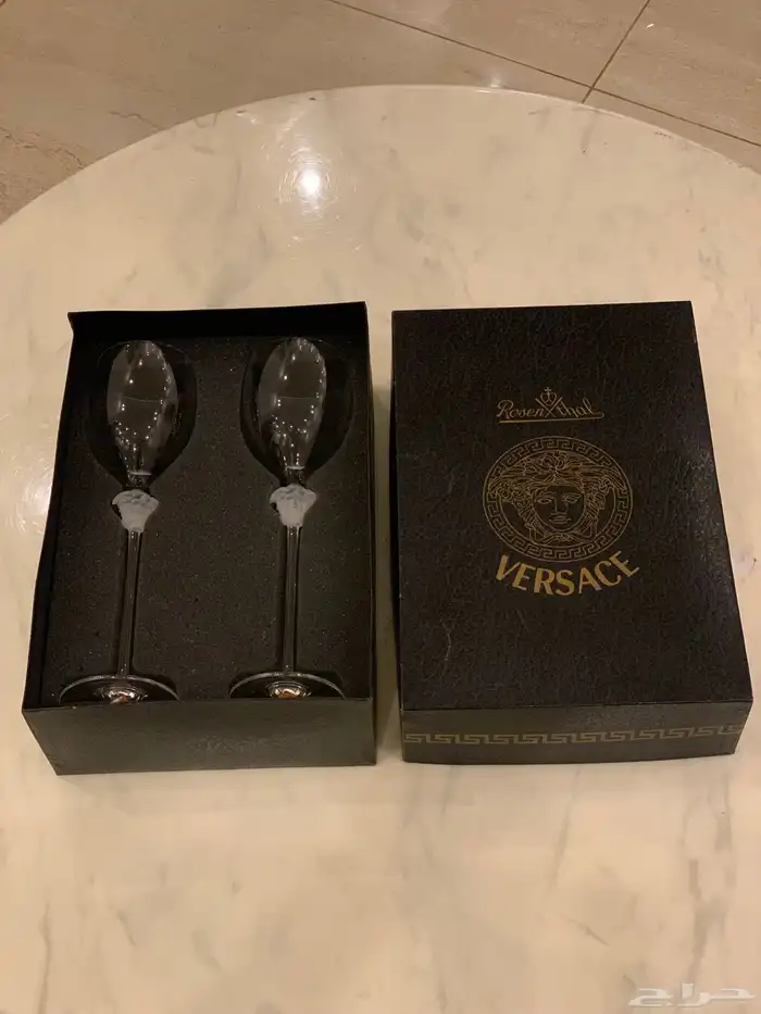فرساتشي روزنتال طقم كاسات عدد 6 Versace Rosenthal 2