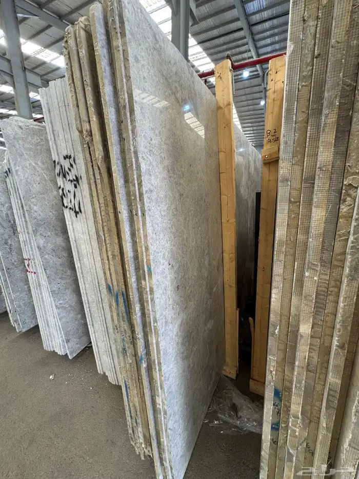 رخام تندرا التركي النخب الاول ألواح و درج و استندرات 12