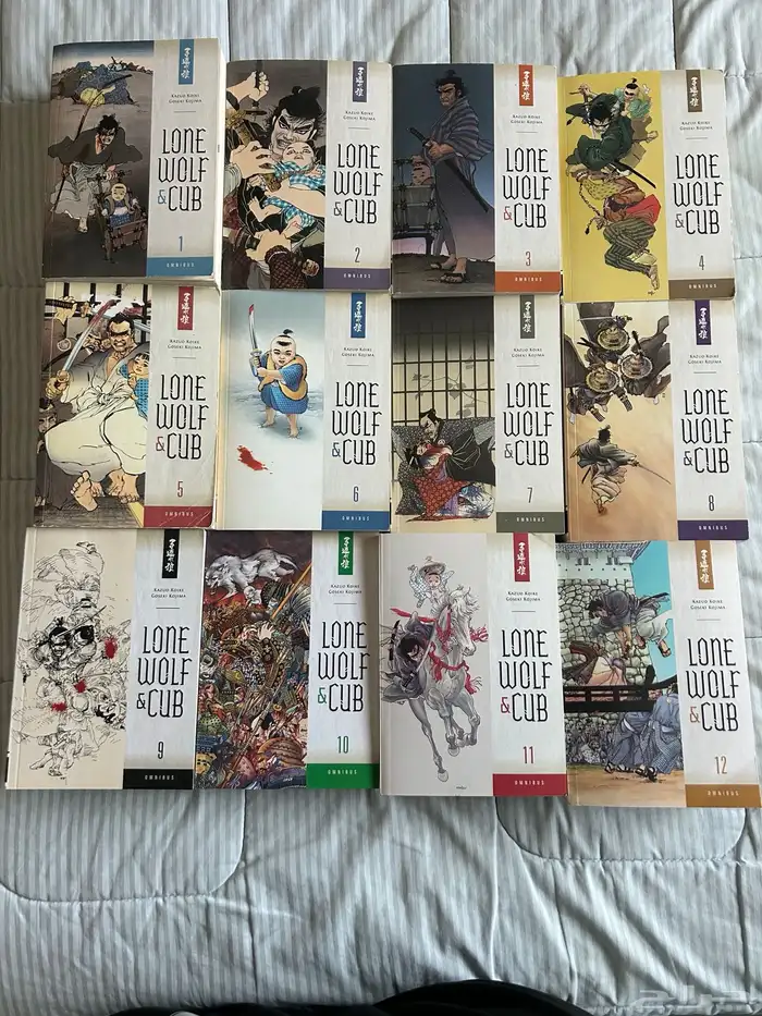 lone wolf and cub vol 1-12 0