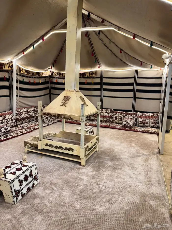 خيمه بيت شهر ابيض 7 في 5 بكج 3