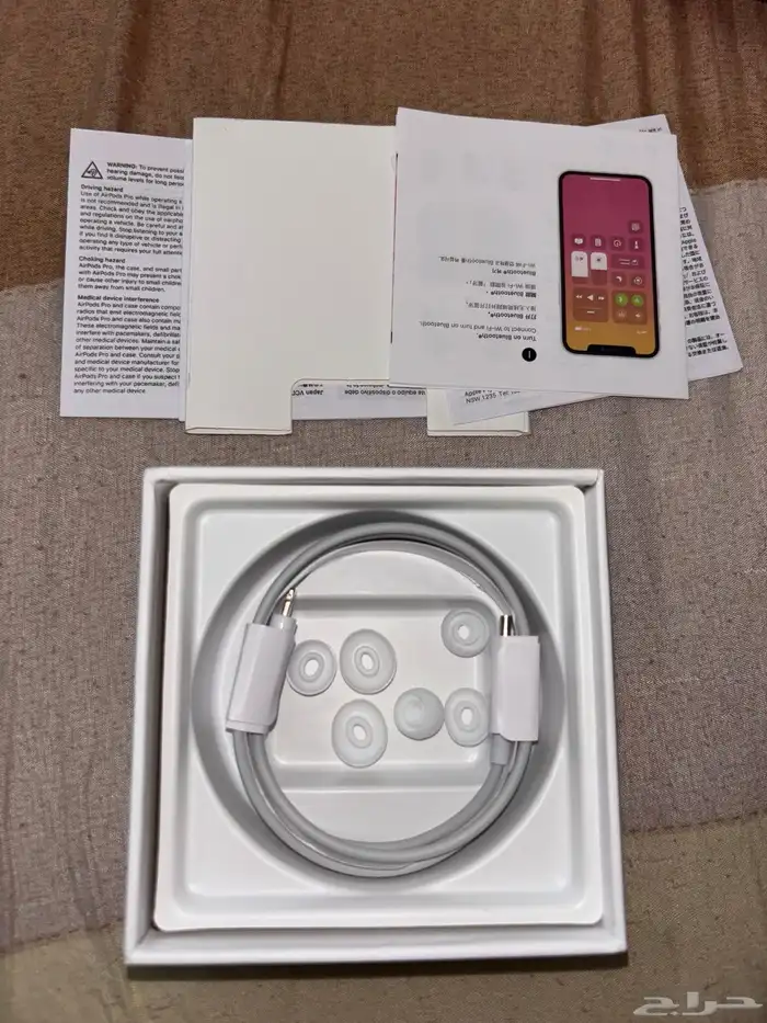 سماعه ابل ايربودز برو الجيل الثاني 8