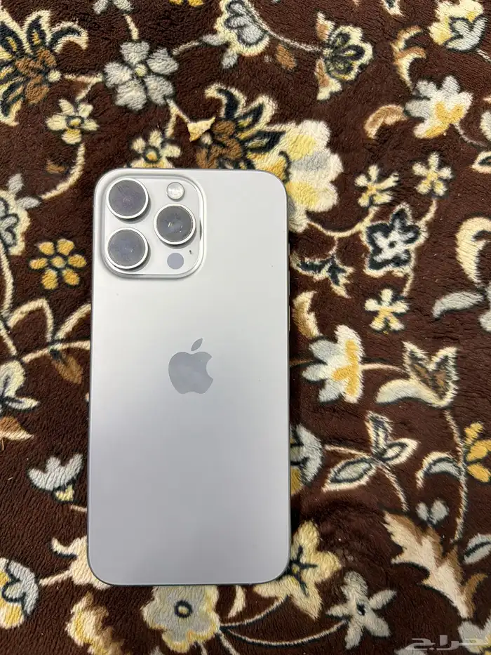 جوال ايفون 15برو مكس سلفر 256 0