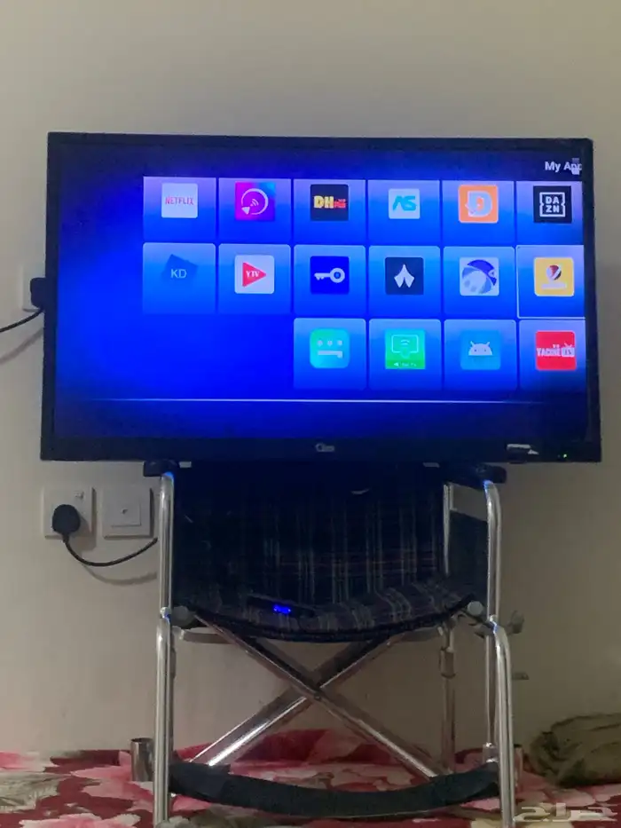 شاشه عادي معاها جهاز اندرويد لي تشغيل الانترنت 2