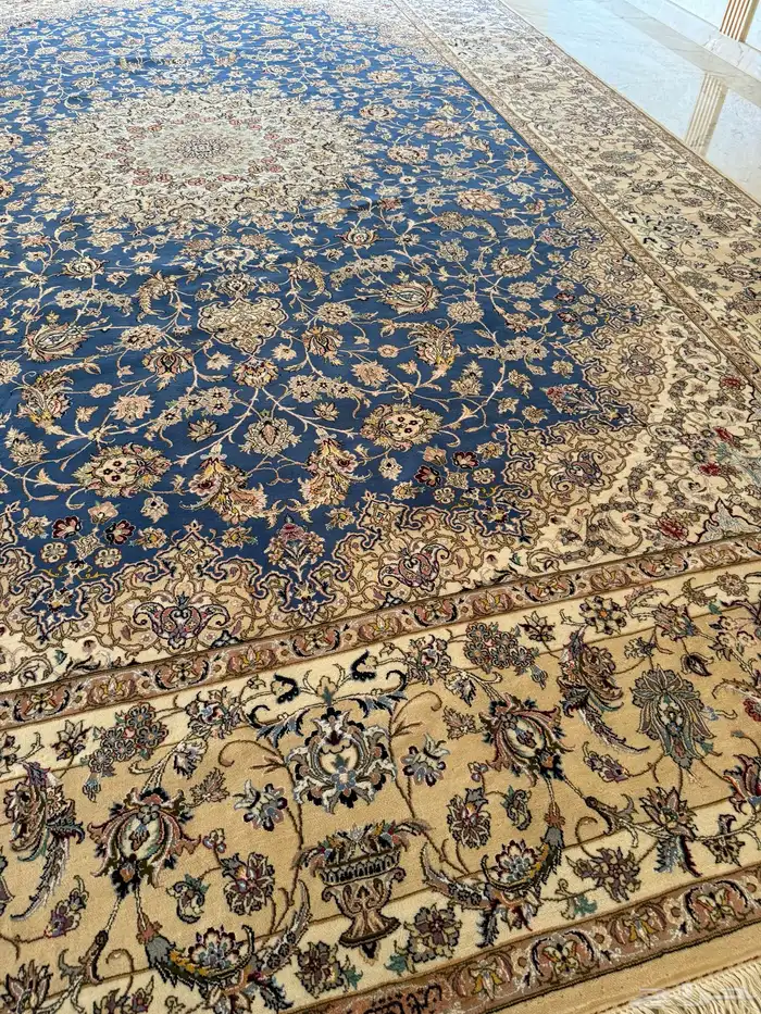 سجاده ايراني ناين حبيب يان جديده مقاس 4 6 للبيع 2