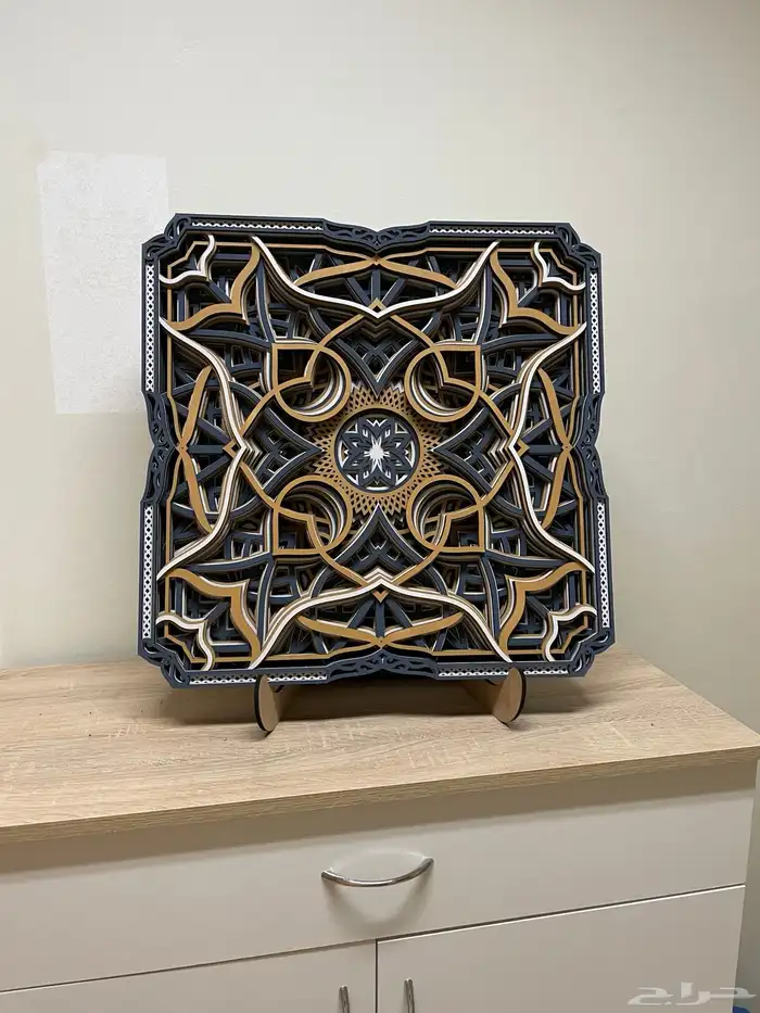 تحفة فنية خشبية فاخرة 0