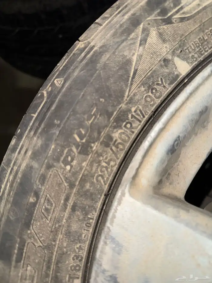 جنوط ( رنقات) مرسيدس c200 2015 مع كفراتها 0