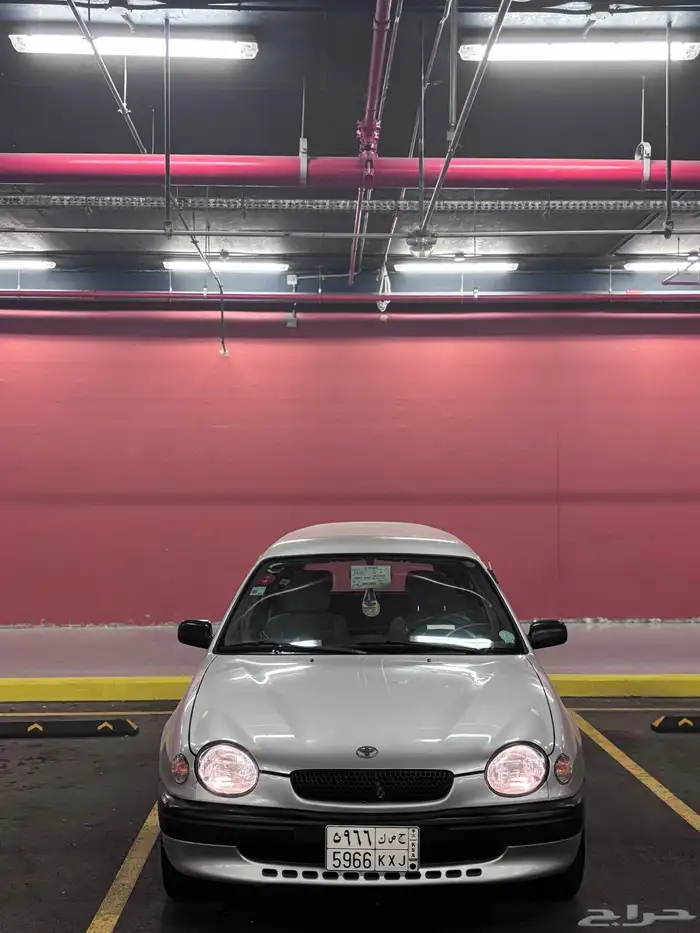 كورولا مخزنه مديل 99ماشية 86 الف 34