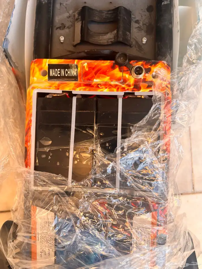 سكوتر النظام القديم جديد بطاريه خربانه وبدون مفتاح 4