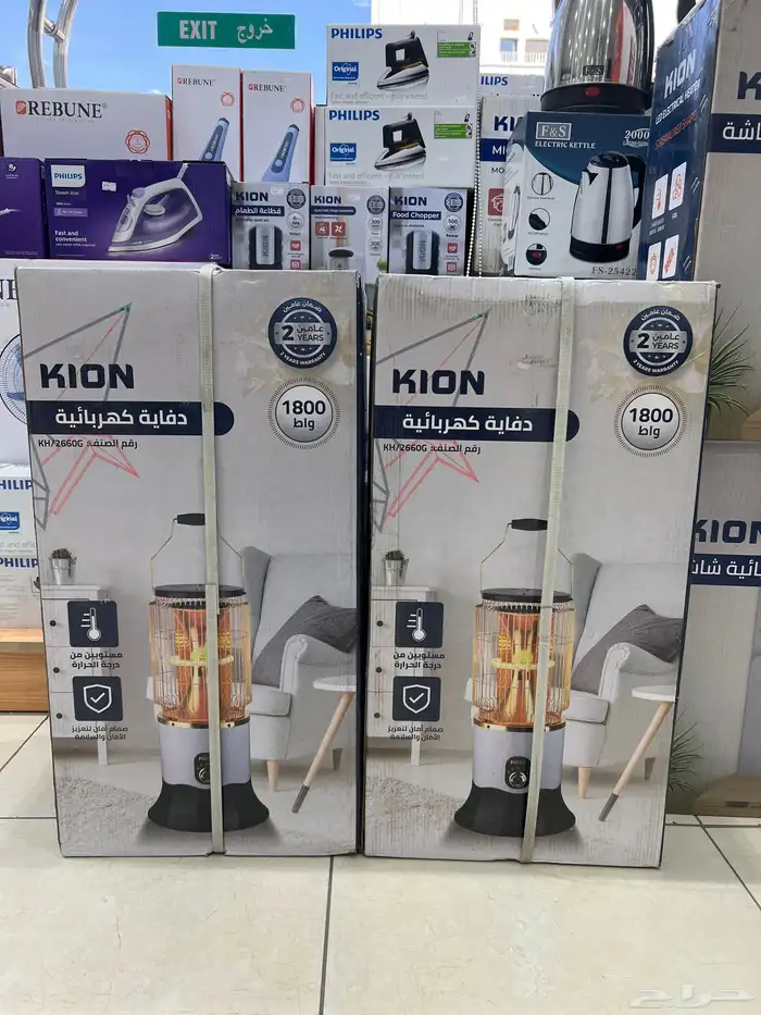 دفاية كهربائية كيون 1800 واط 0