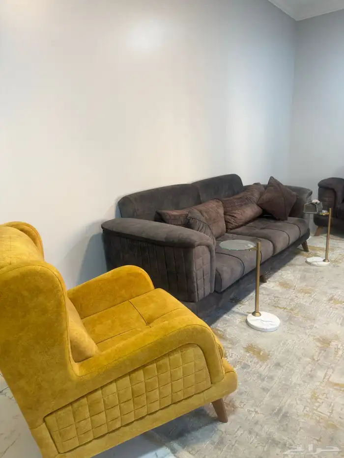 كنب جديد مستعمل استعمال خفيف جد ا 1