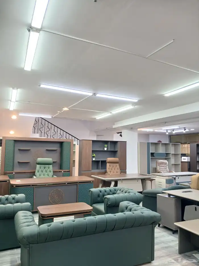 مكتب طقم اخضر فخم حق مدير 1