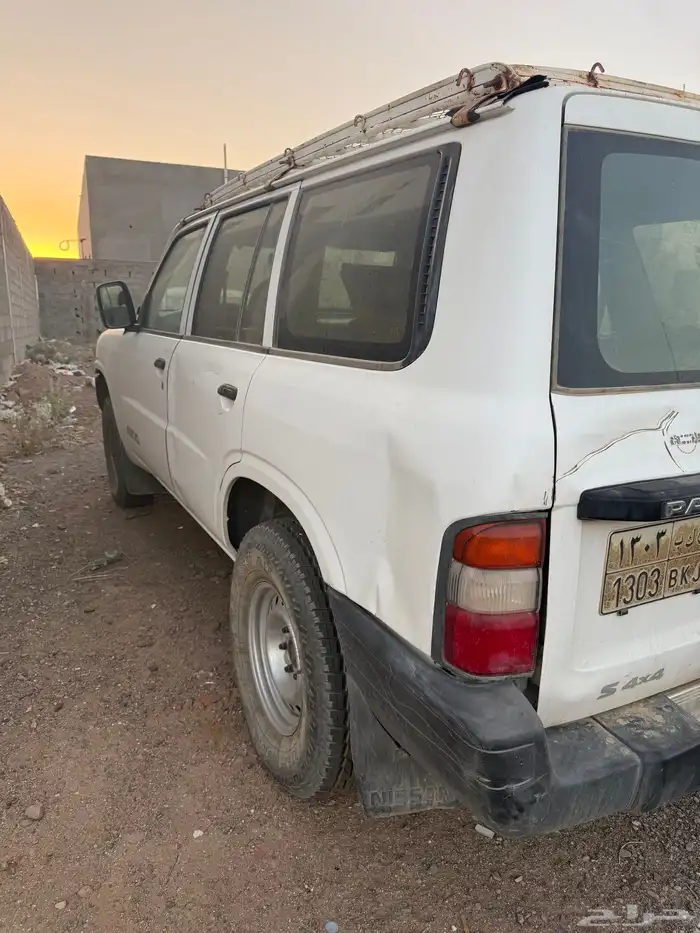 للبيع نيسان باترول موديل 2001 ممشاه 260 الف مبيعات حكوميه 5