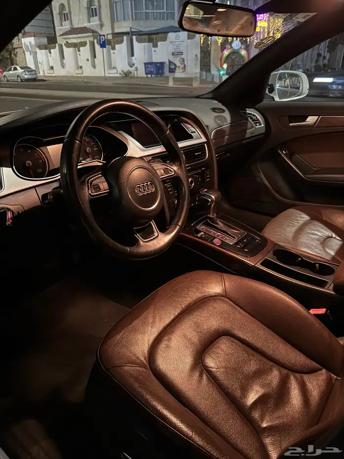 أودي A4 2015   نظيفة ولا تحتاج لأي شي 3