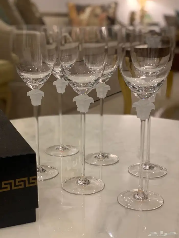 فرساتشي روزنتال طقم كاسات عدد 6 Versace Rosenthal 0