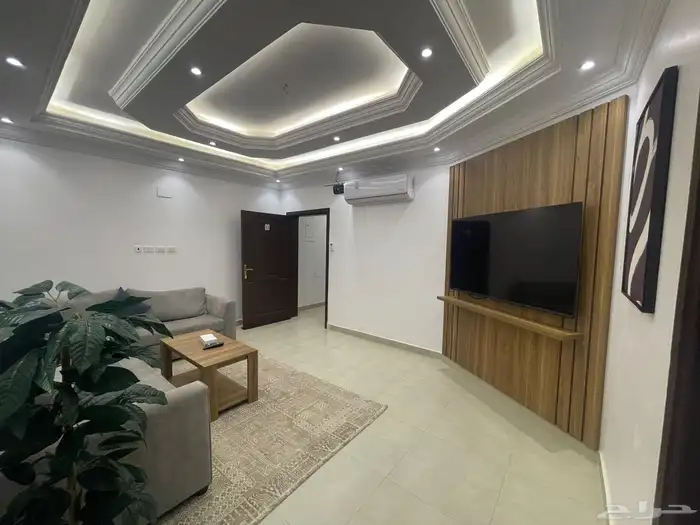 شقه مفروشه للايجار الشهري حي الأجاويد 1