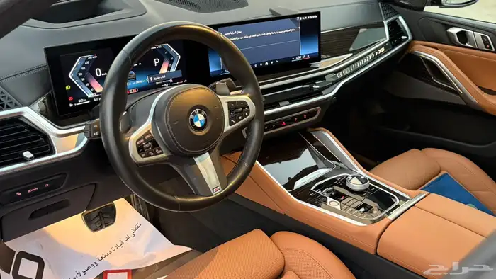BMW X6 m kit 2024 تحت ضمان شبه وكاله 7