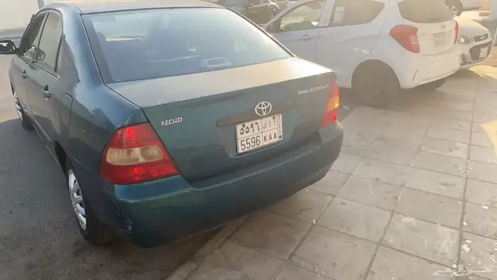 للبيع كورولا 2002 1