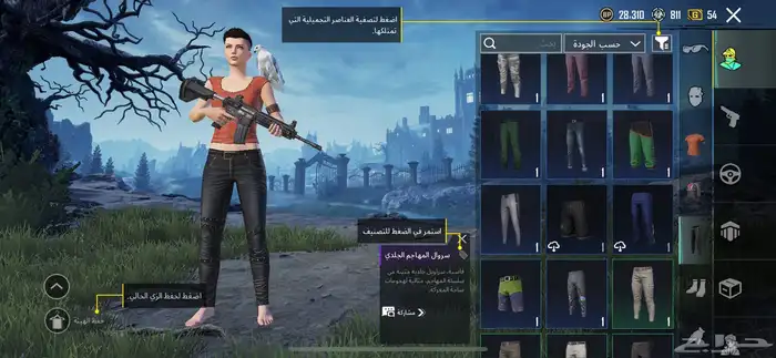 حساب ببجي نادر لتبديل 2