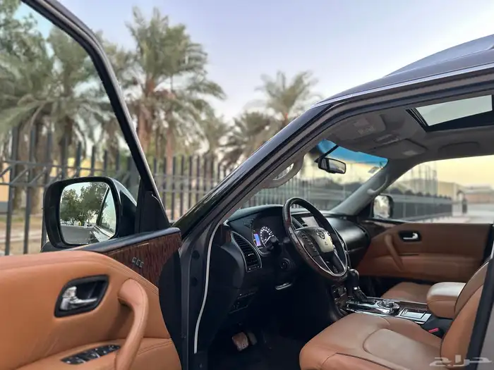 نيسان باترول موديل 2014 سعودي بلاتينيوم فل كامل 18