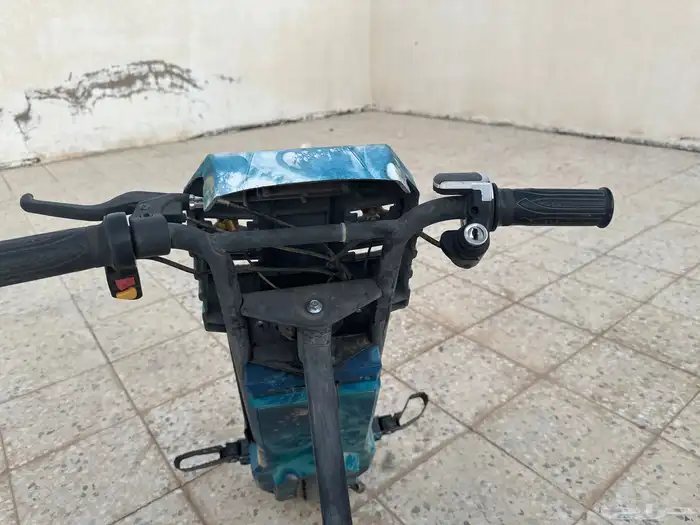 سكوتر الخراب الي فيه مفتاح السكوتر . ضايع تشتري من نون 2