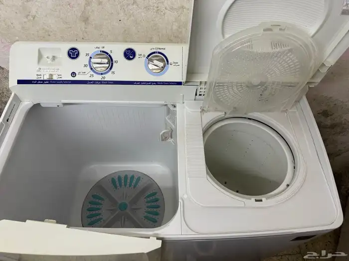 غساله حوضين شركه هيتاشي الحجم عائلى 2